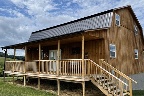 Lavender Ridge vacation cabin in Hocking Hills, Ohio