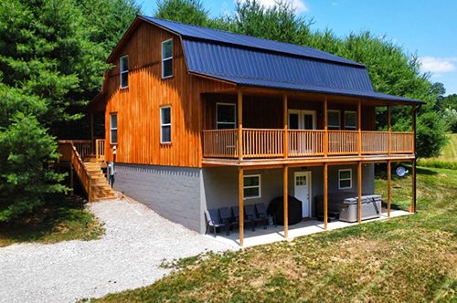 Quail Hollow vacation cabin in Hocking Hills, Ohio